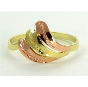Prsten zlatý dámský 0084 + DÁREK ZDARMA