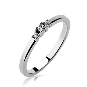 OLIVIE Zásnubní prsten ze stříbra 3366 Velikost prstenů: 5 (EU: 49-50) Ag 925; ≤1,7 g.