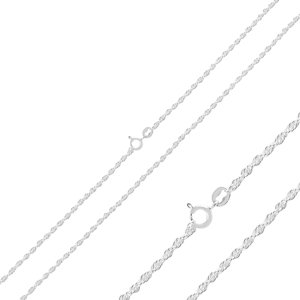 OLIVIE Dlouhý 70cm stříbrný řetízek 4382 Ag 925; ≤3,3 g.