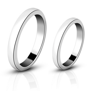 OLIVIE Snubní stříbrný 3mm prsten 8478 Velikost prstenů: 6 (EU: 51-53) Ag 925; ≤2,2 g.