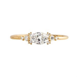 OLIVIE Stříbrný prsten GOLD 8821 Velikost prstenů: 5 (EU: 49-50) Ag 925; ≤1,0 g.