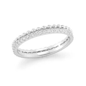 OLIVIE Stříbrný dvojitý prstýnek 8849 Velikost prstenů: 5 (EU: 49-50) Ag 925; ≤1,8 g.