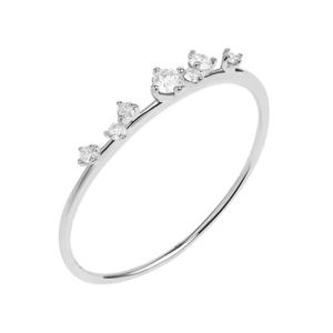 OLIVIE Stříbrný prsten HVĚZDNÉ NEBE 8864 Velikost prstenů: 7 (EU: 54-56) Ag 925; ≤0,8 g.