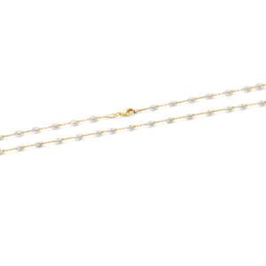 Beneto Módní bicolor balónkový náhrdelník AGS1290 50 cm