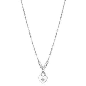 Brosway Ocelový náhrdelník se srdíčkem Chakra BHKN074
