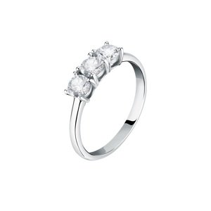 Morellato Třpytivý stříbrný prsten se zirkony Tesori SAIW1220 52 mm