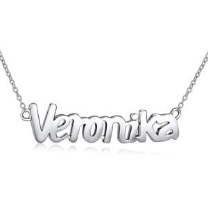 Silvego Stříbrný náhrdelník se jménem Veronika JJJ1862-VER
