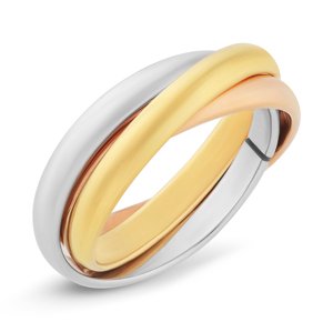 Troli Ocelový tricolor prsten KRS-247 49 mm