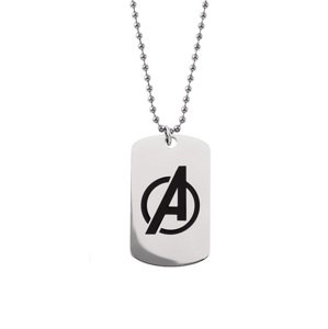 Disney Ocelový náhrdelník psí známka Avengers Marvel C600373L-M.CS