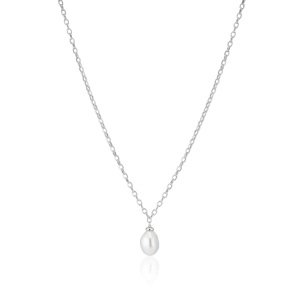 Sif Jakobs Elegantní stříbrný náhrdelník s barokní perlou Padua SJ-N2455-P