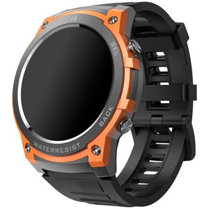 Wotchi AMOLED Smartwatch DM55 – Orange - Black