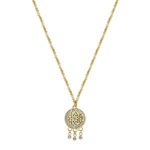 Brosway Pozlacený náhrdelník Lapač snů Chakra BHKN096
