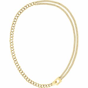 Calvin Klein Módní pozlacený náhrdelník Divergent Links 35000466