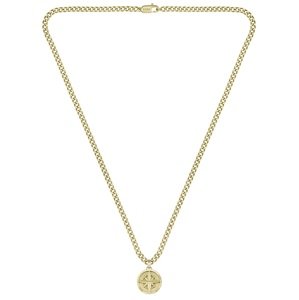 Hugo Boss Nadčasový pánský pozlacený náhrdelník 1580549