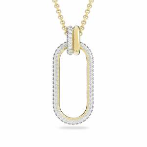 Swarovski Slušivý pozlacený náhrdelník s krystaly 5633848