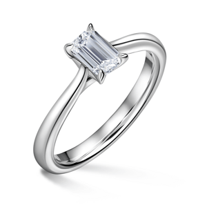Arlene | Zásnubní prsten se středovým diamantem 0.7 ct, bílé zlato 47