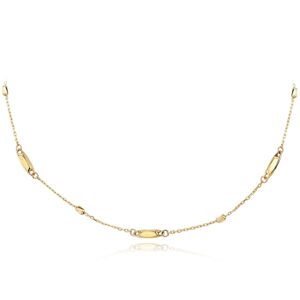 MINET Elegantní zlatý náhrdelník Au 585/1000 2,05g
