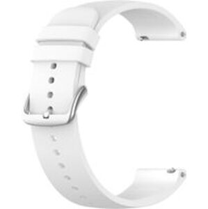 LAVVU LS00W22 Bílý silikonový řemínek na hodinky - 22