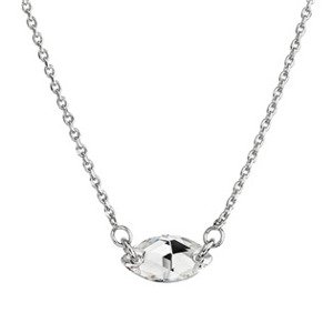 EVOLUTION GROUP CZ Stříbrný náhrdelník s krystalem Preciosa - 72084.1