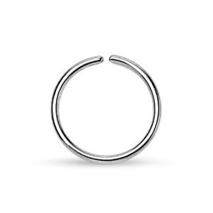 Šperky4U Piercing do nosu/ucha - kruh - N01020-1007