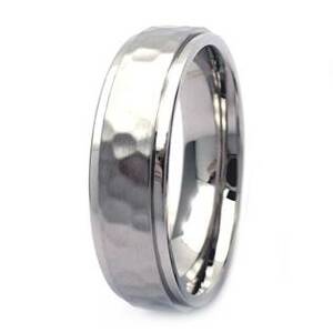 NUBIS® NSS3009 Pánský snubní prsten ocel - velikost 59 - NSS3009-59