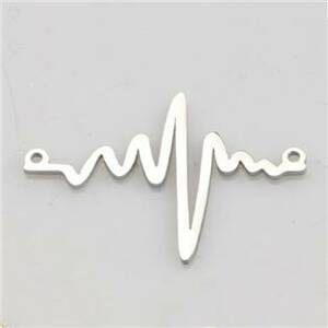 Šperky4U ocelová komponenta - heartbeat - OK1215-ST