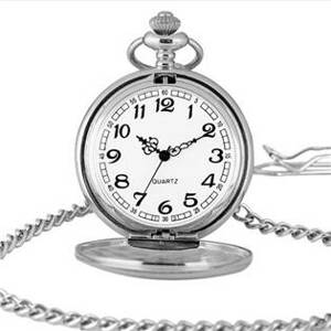 Šperky4U Kapesní hodinky otevírací - cibule - KH0001-ST