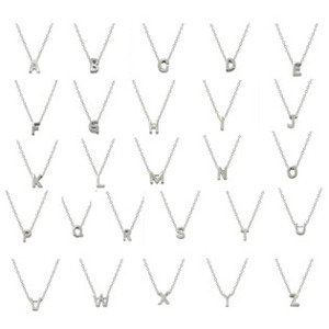 NUBIS® Stříbrný náhrdelník - písmeno - NB-2196-K
