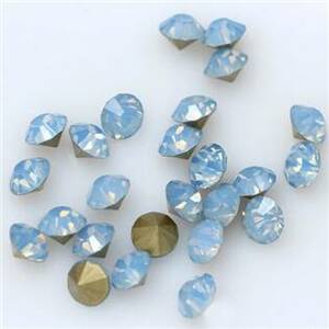 Šperky4U Skleněný šaton SS12 - 3,2 mm, 10ks/bal., Blue Opal - SS12-BOP