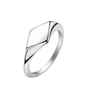 Spikes USA Ocelový prsten s možností rytiny - velikost 57 - OPR1909-58