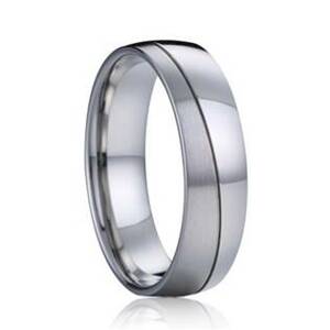 NUBIS® NSS1013 Pánský snubní prsten - velikost 56 - NSS1013-56