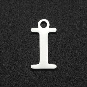 Šperky4U Ocelový přívěšek - iniciála - písmeno - OK1369-I