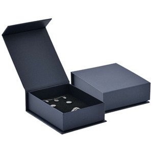 Šperky4U Dárková krabička na soupravu modrá - KR0523