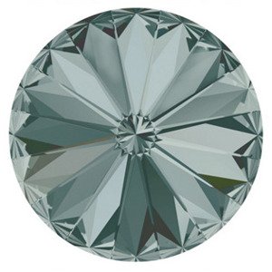 NUBIS® Ocelové náušnice s krystaly Swarovski® BLACK DIAMOND - SW1122-SS39-BD