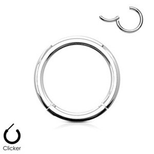 Šperky4U Piercing segment kruh TITAN - TIT1028-1616