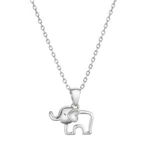 EVOLUTION GROUP CZ Stříbrný náhrdelník slon - 62012