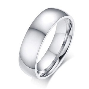 Šperky4U Pásnký ocelový prsten, vel. 70 - velikost 70 - OPR0099-P-70