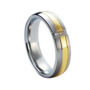 NUBIS® NSS1015 Dámský snubní prsten se zirkony - velikost 60 - NSS1015-Zr-60