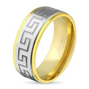 Šperky4U Ocelový prsten - velikost 60 - OPR0011-8-60