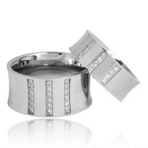 Šperky4U Pánský ocelový prsten - velikost 65 - OPR1115-12-65