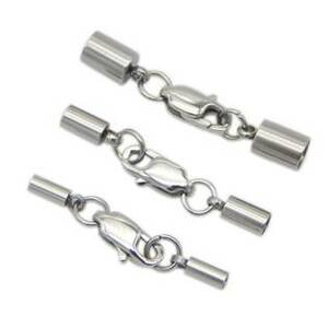 Šperky4U Ocelové zapínání na náramek/náhrdelník 4 mm - OK1139-04