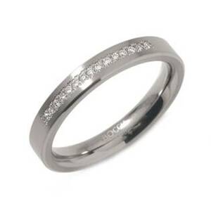 BOCCIA® Titanový prsten BOCCIA® s diamanty 0120-04 - velikost 52 - 0120-0452
