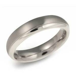 BOCCIA® Titanový prsten BOCCIA® 0130-07 - velikost 64 - 0130-0764