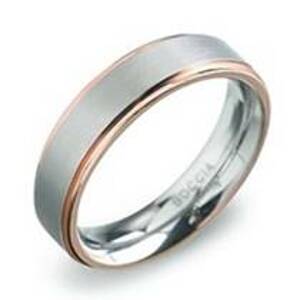 BOCCIA® Pánský titanový snubní prsten 0134-03 - velikost 64 - 0134-0364