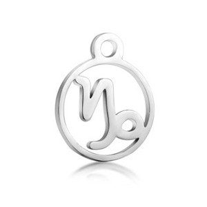 Šperky4U Drobný kulatý ocelový přívěšek - znamení horoskopu - OK1164-10