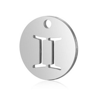 Šperky4U Drobný kulatý ocelový přívěšek - znamení horoskopu - OK1163-03